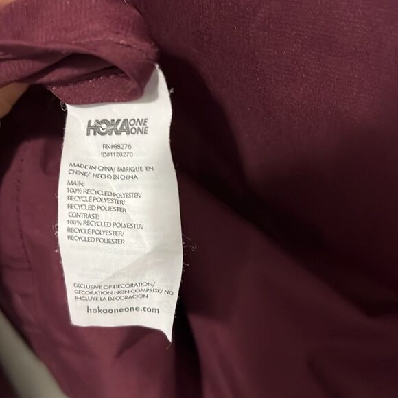 HOKA (NWOT) 1/2 Zip Wind Shell, Purple, Size M - Picture 8 of 8